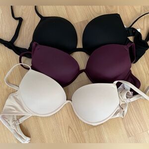 Victoria Secret Pink Push-up Bras Size 34B